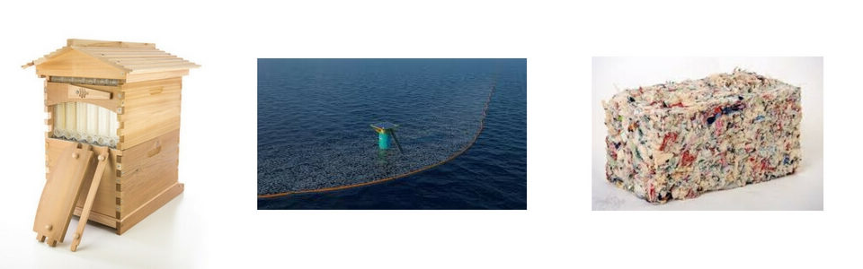 Problème = Opportunité 6 innovation environnement (Flow Hive, The Ocean Cleanup, ByFusion)